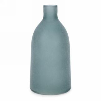 Aqua Frosted Vase – Joshua & Company