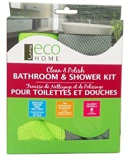 Clean & Polish Bathroom and Shower Cloth Kit