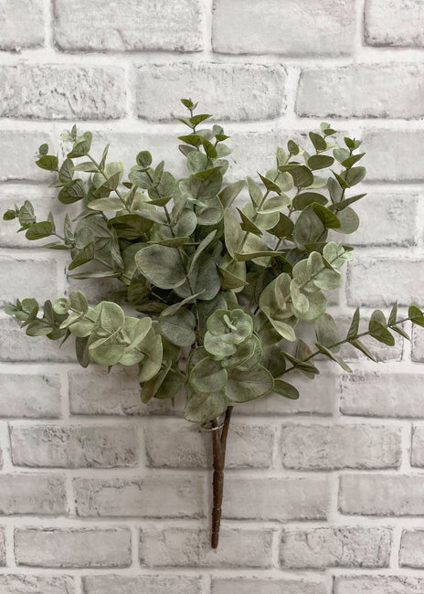 Sage Green Eucalyptus Bush 19"