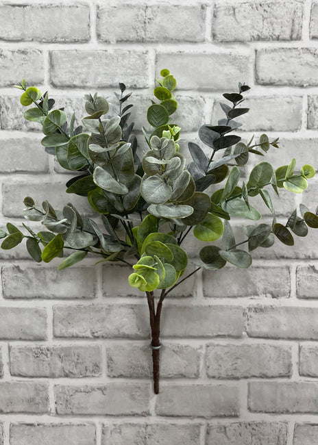 Blue Green Eucalyptus Bush 19"