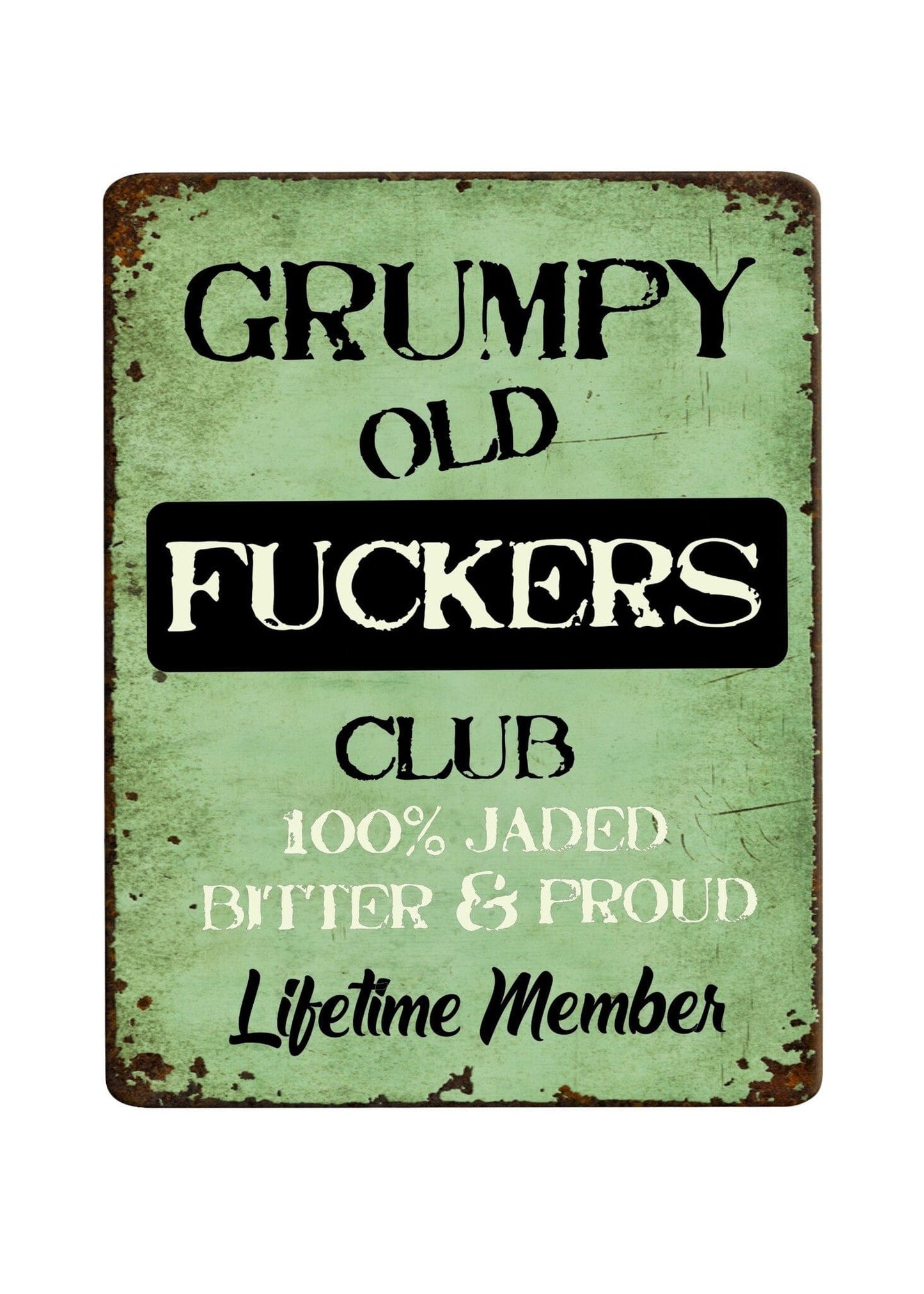 Birthday Card - Grumpy Club