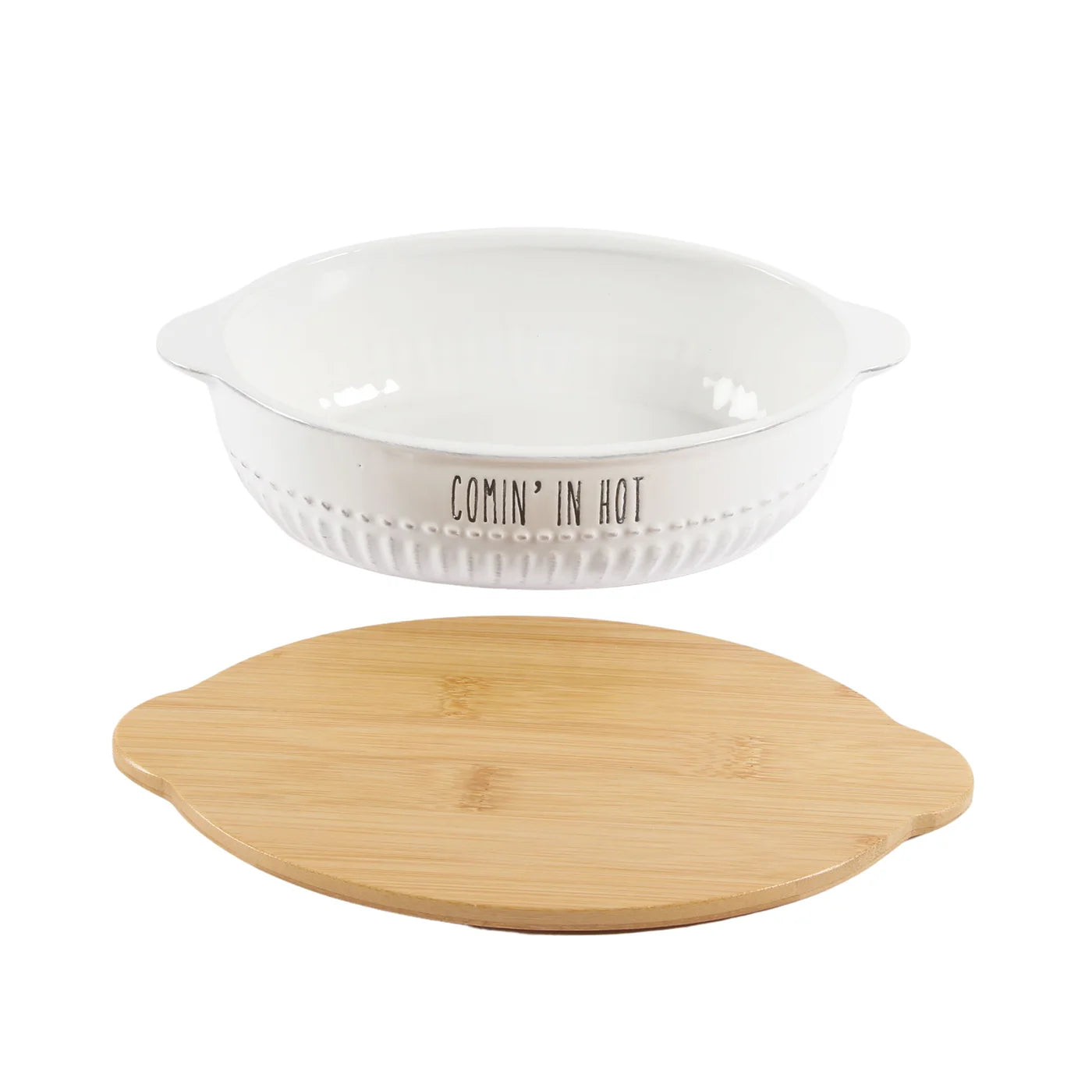 Comin'In Hot Dip Dish - White