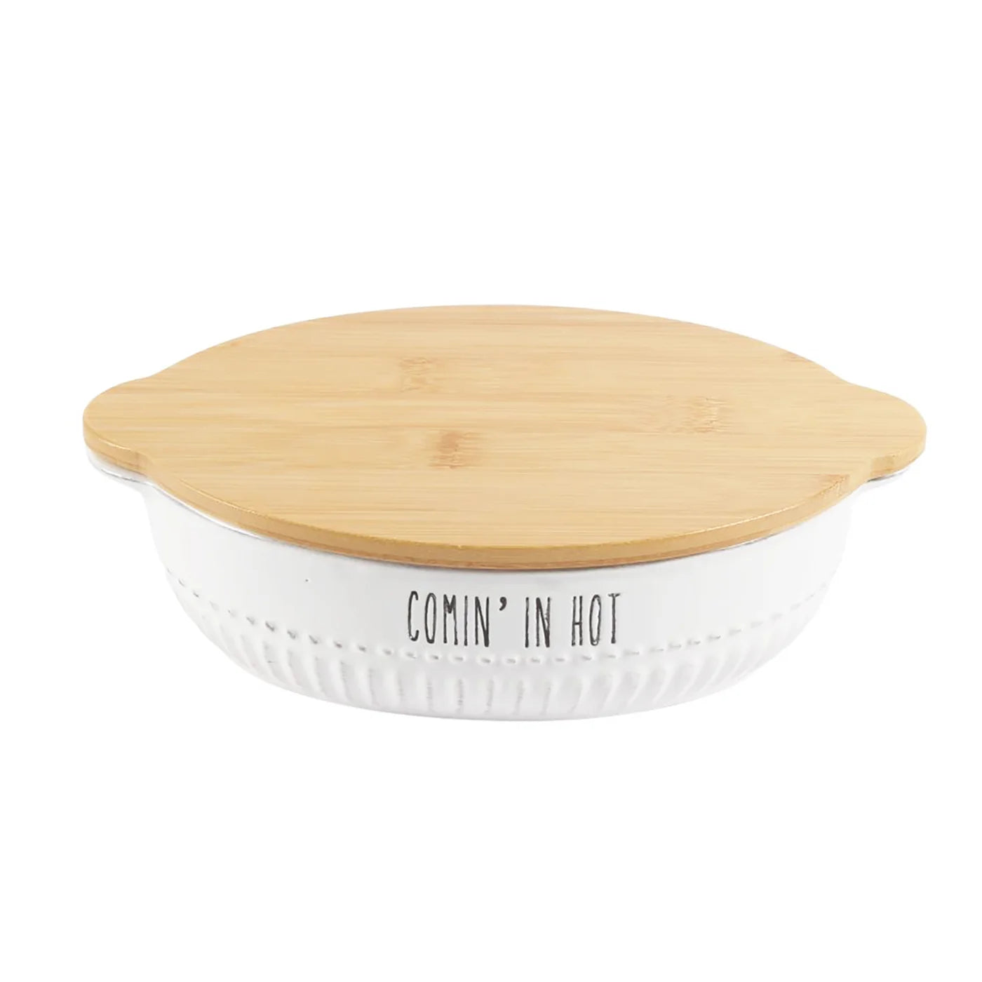 Comin'In Hot Dip Dish - White