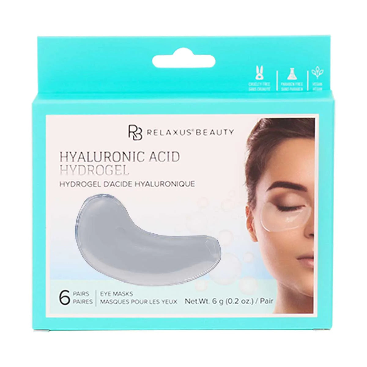 Hyaluronic Acid Hydrogel Eye Mask (6 sets)