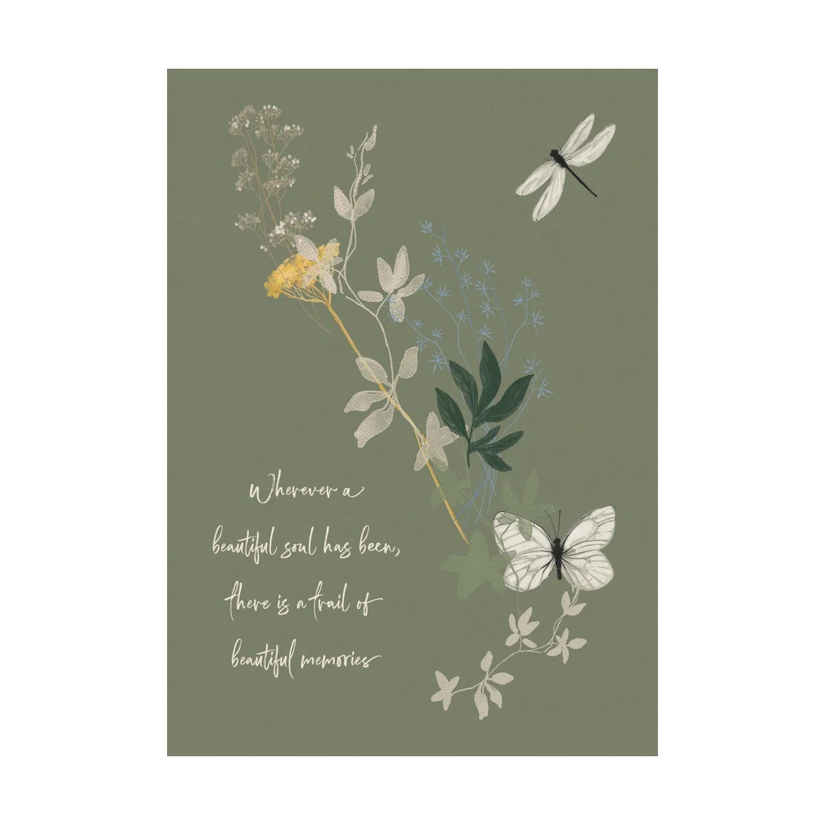 Beautiful Soul - Sympathy Card