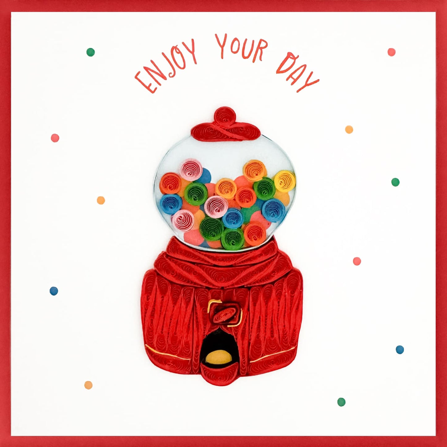 Bubblegum Machine - Birthday Card