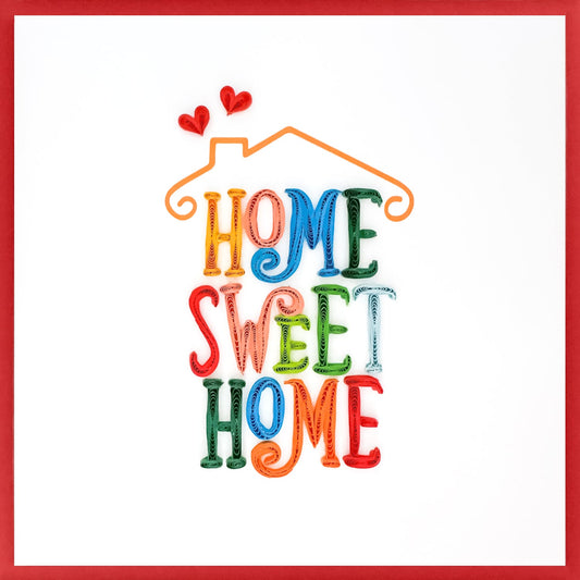 Home Sweet Home Quilling Paper Art