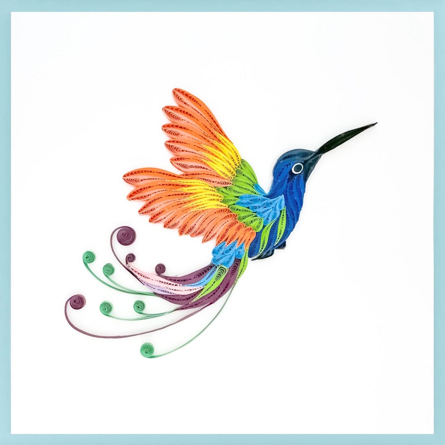 Hummingbird Quilling Paper Art - Everyday