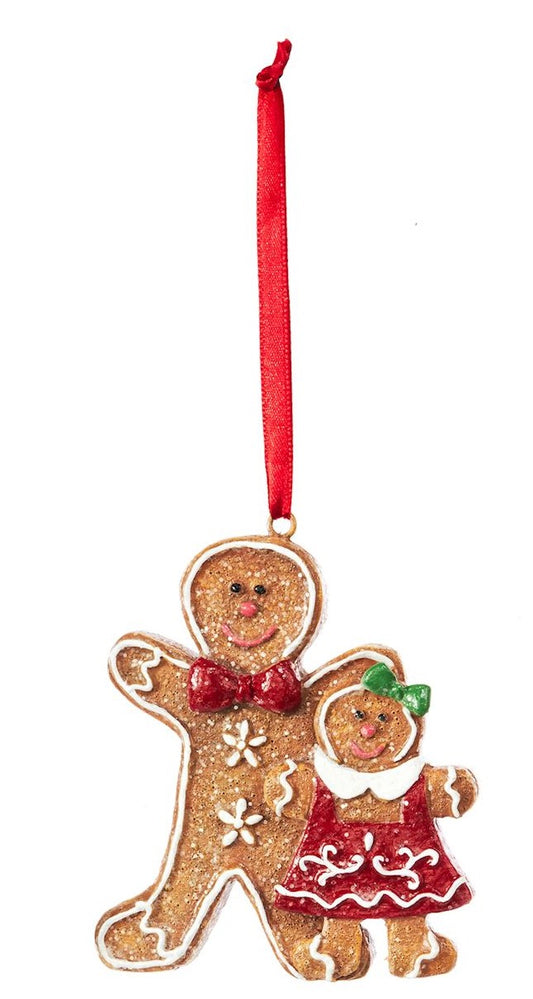 Gingerbread Couple Ornament - Assorted Styles