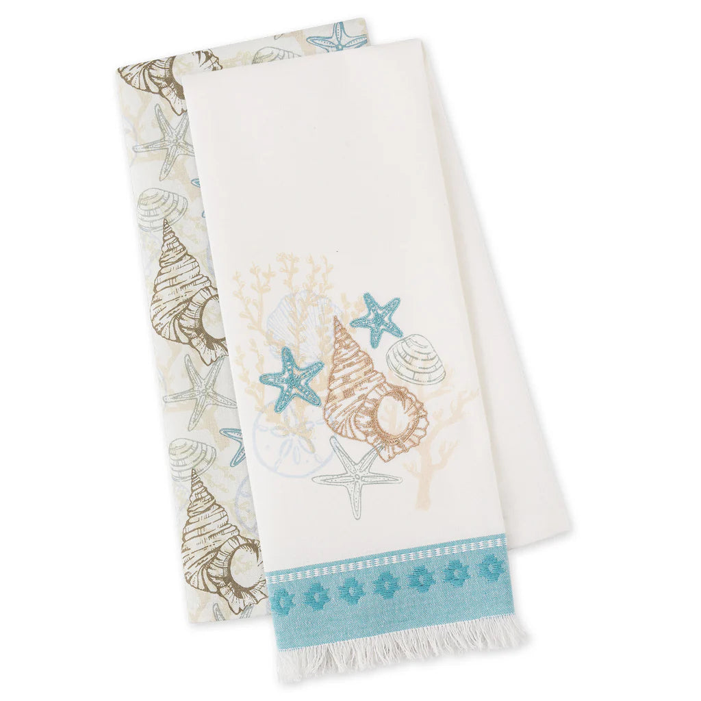 Beach Comber Dish Towels s/2