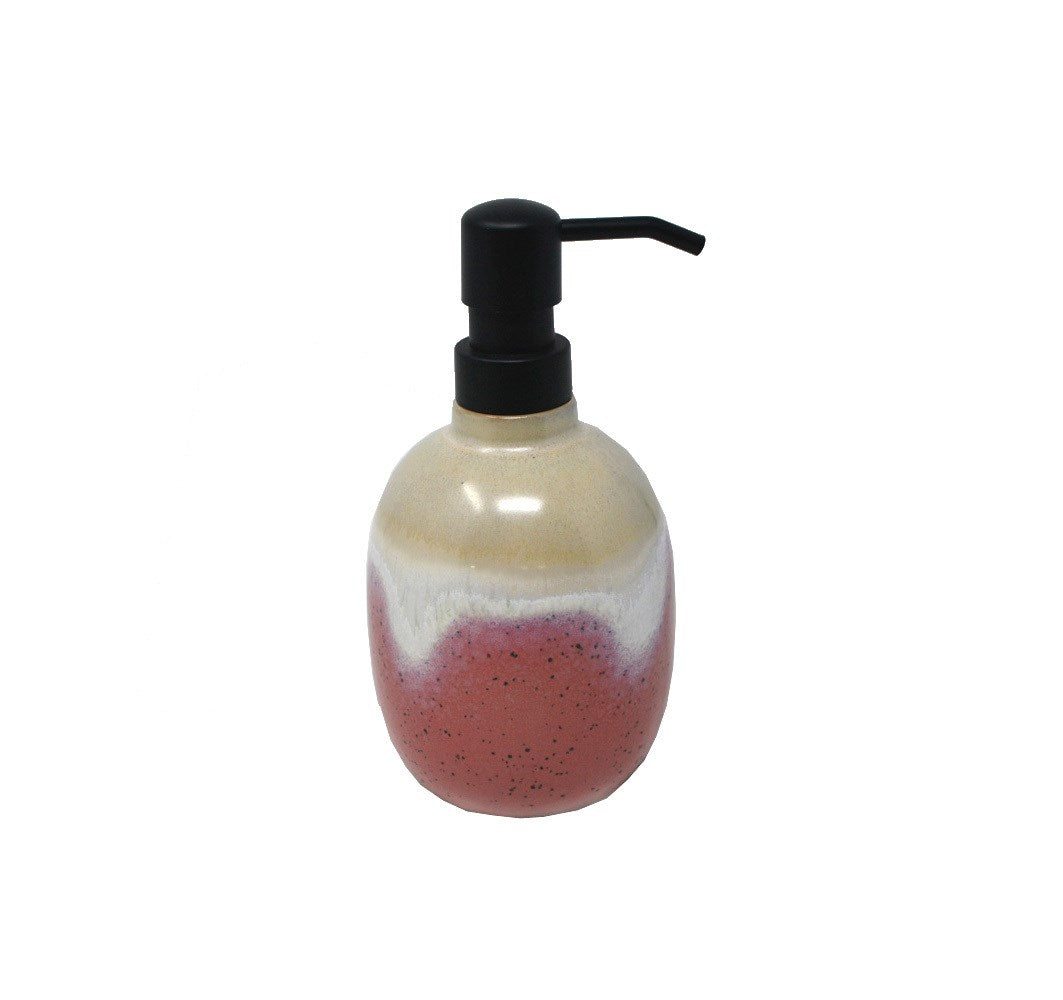 Pink and Taupe Soap Pump