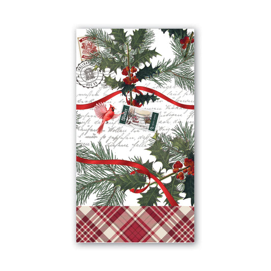 Michel Design Works Winter Woodland Hostess Napkin