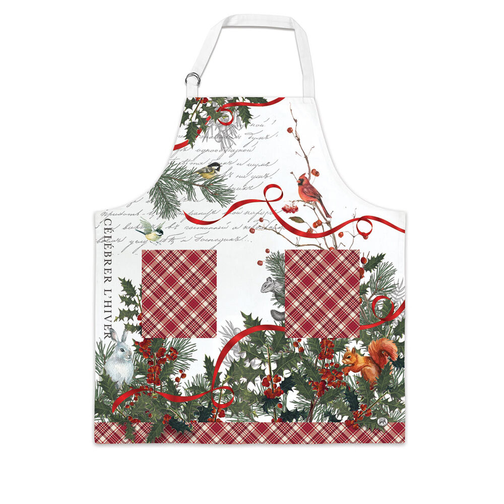 Winter Woodland Apron