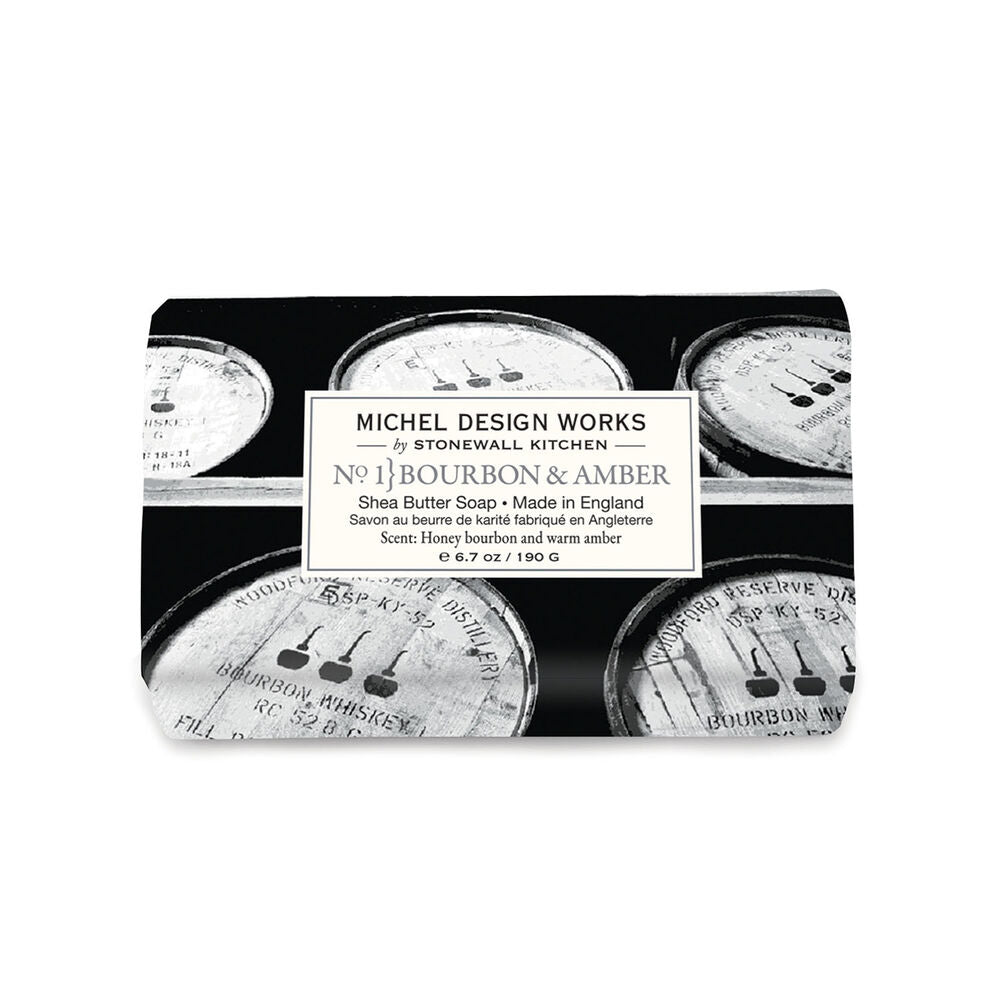 Michel Design Works Bar Soap - Bourbon & Amber