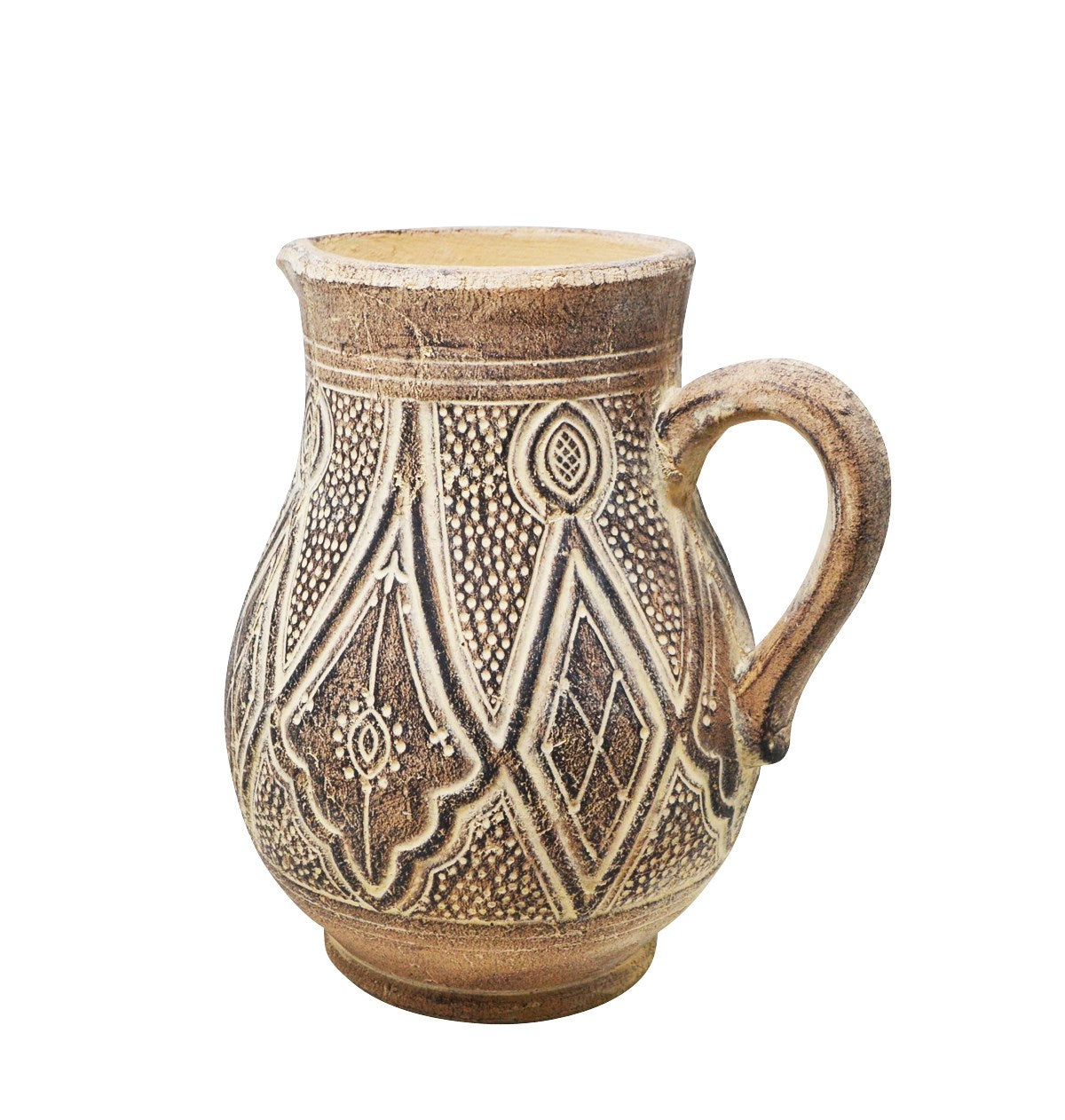 Diamond-pattern Jug