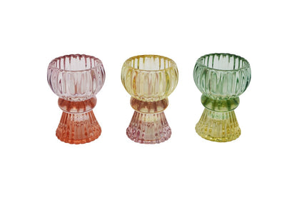 Reversible Candle Holder Assorted Colours