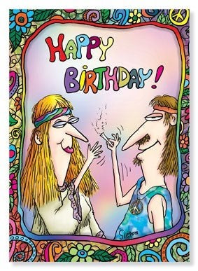 Birthday Card - Since the Stoned Age