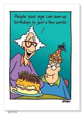 People Your Age - Birthday Card