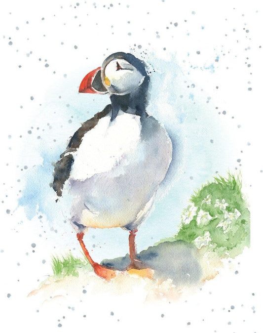 Small Card - Stud Puffin