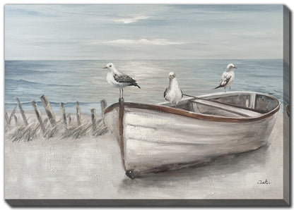 Seagulls on Standby 28" x 40" **Store Pickup Only**