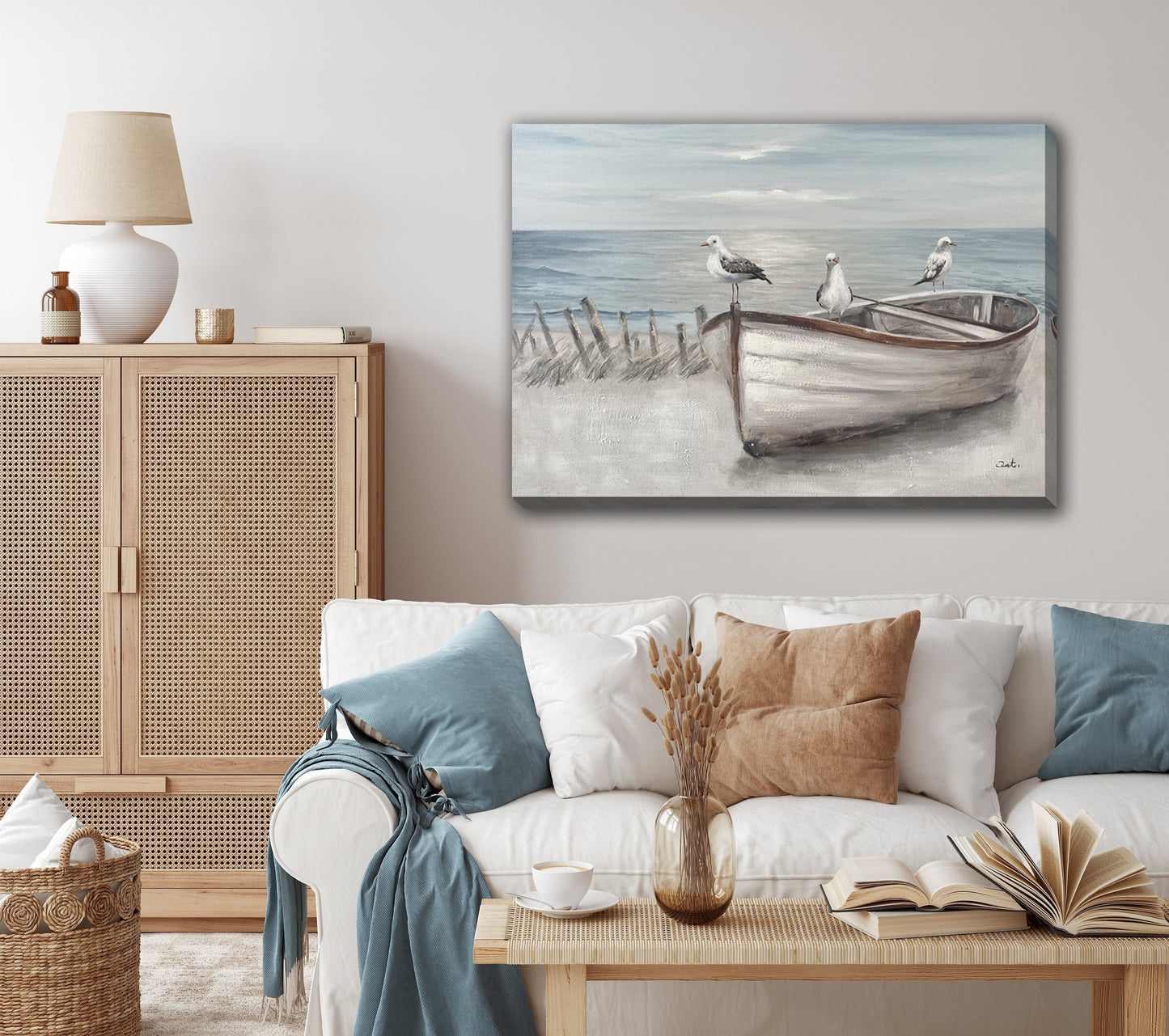 Seagulls on Standby 28" x 40" **Store Pickup Only**