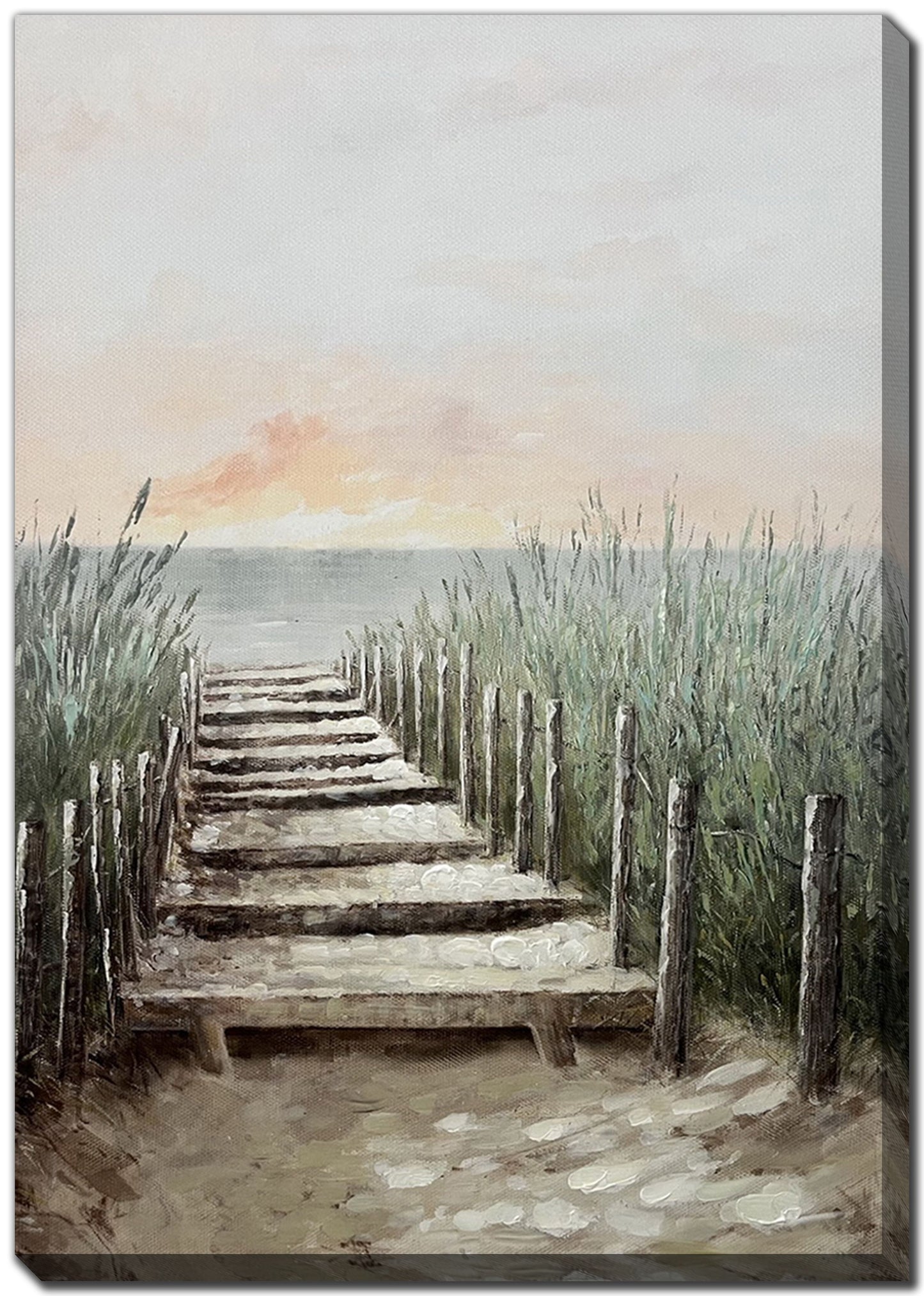 Sunset Beach Path 28" x 40" **Store Pickup Only**