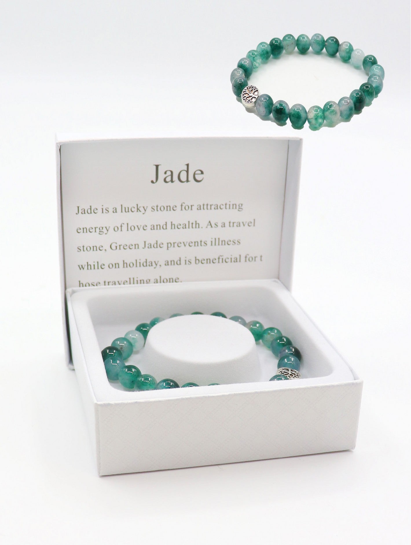 Jade Blessing Bead Bracelet