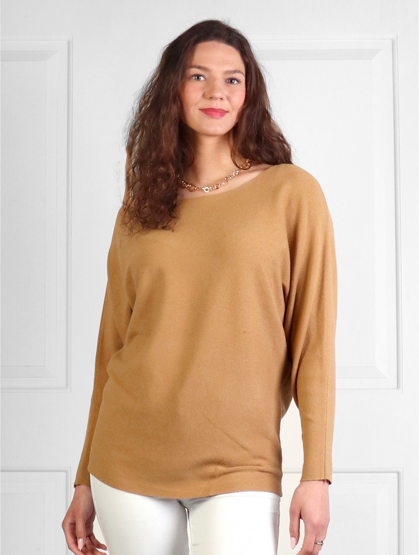 Dolman Sleeve Top - Camel