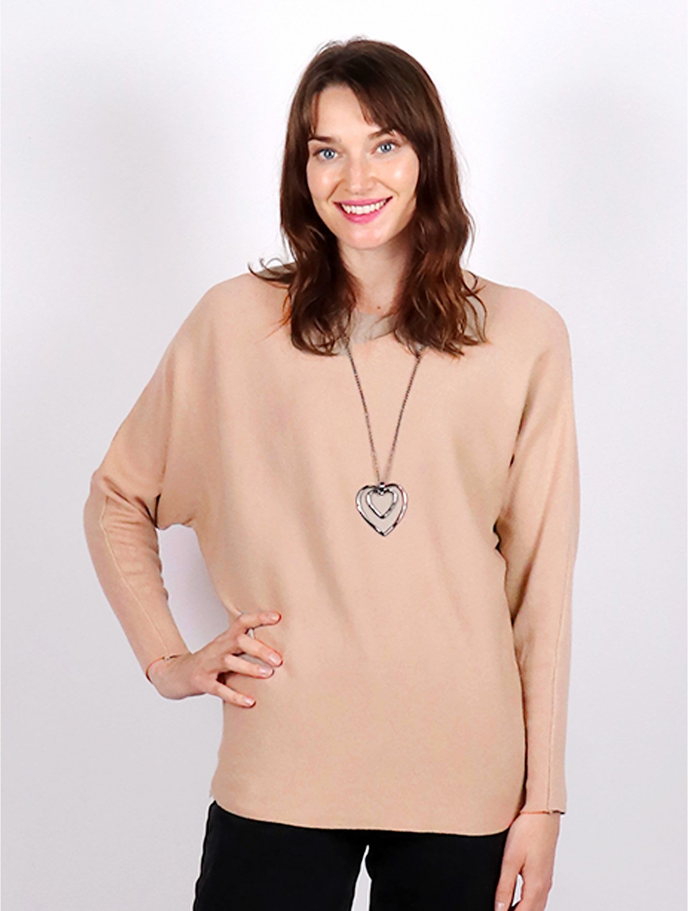 Dolman Sleeve Top - Taupe