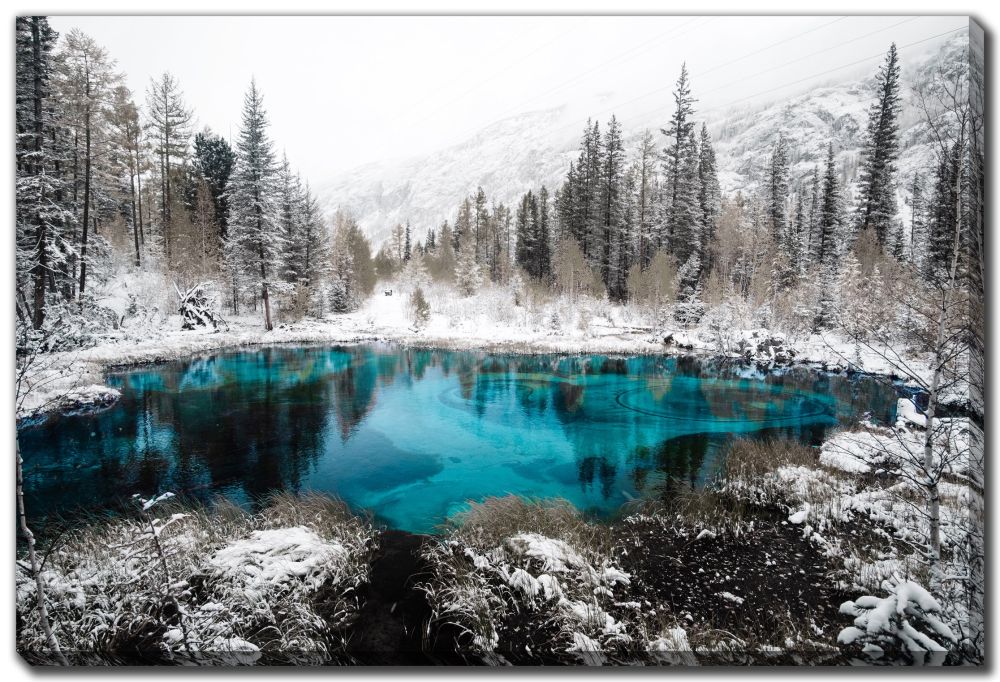 Turquoise Lake Print *Pick Up Only