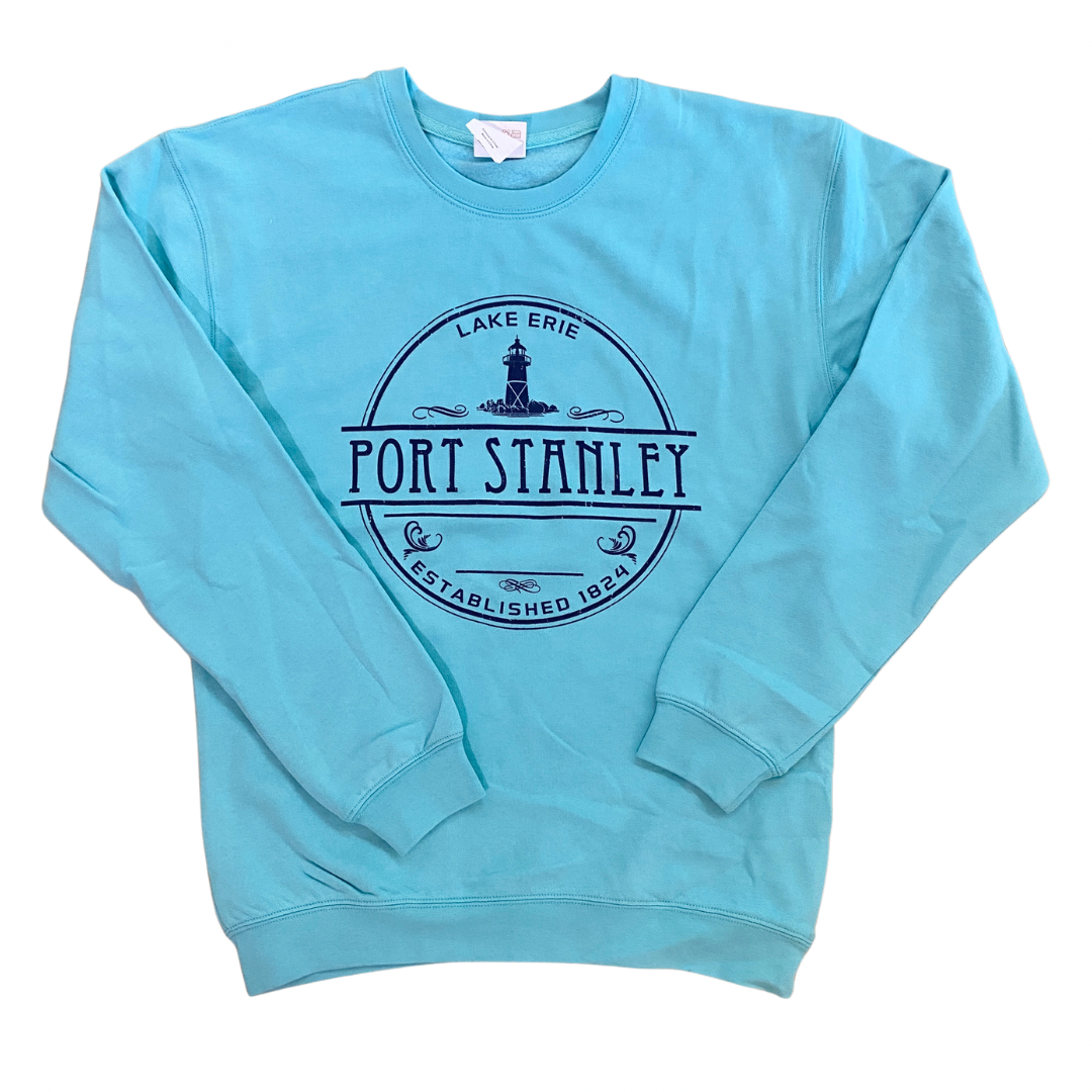 Port Stanley Crewneck Sweatshirt Turquoise