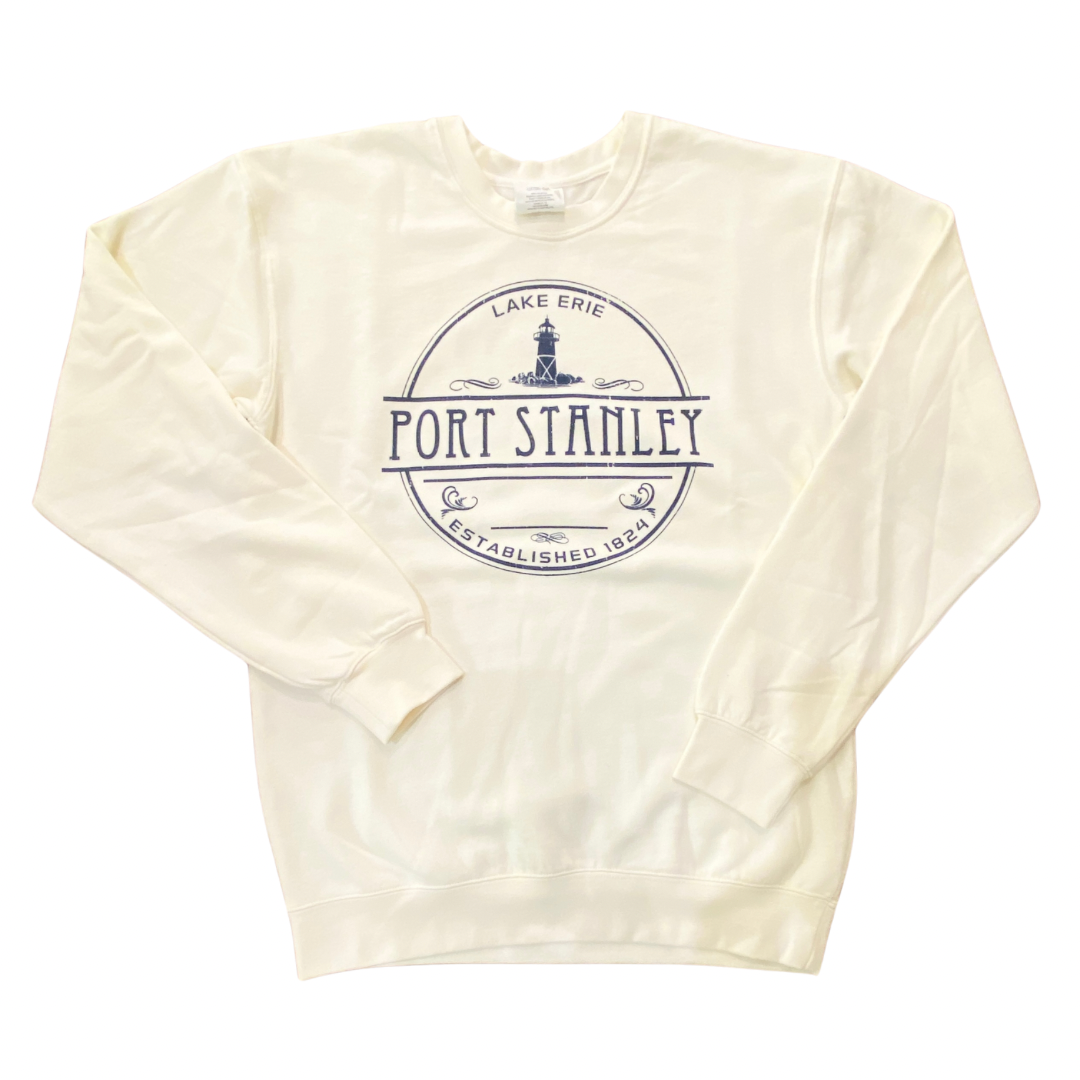 Port Stanley Crewneck Sweatshirt Off White