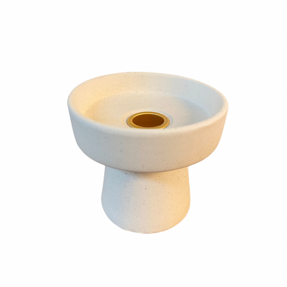 Ivory Candle Holder (2 Sizes)