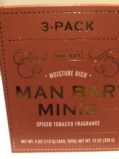 Man Bar Minis Gift Set (3 Mini Bars)