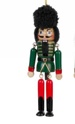 Nutcracker Ornament with Black Hat