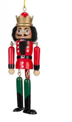 Nutcracker Ornament with Crown