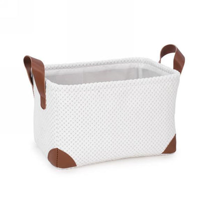 White Textured Basket (3 Sizes)