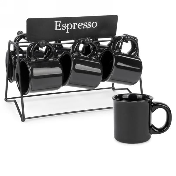 Espresso Cup Set Black