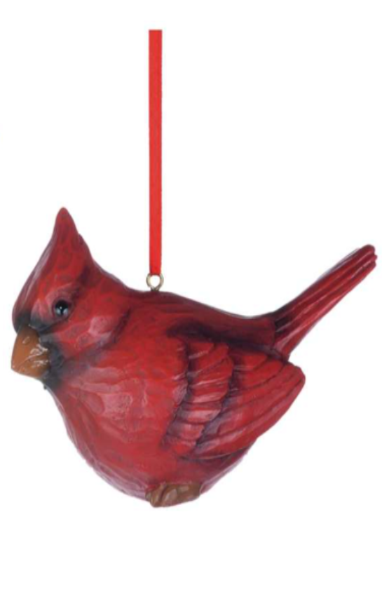 5" Cardinal Ornament (Assort.)