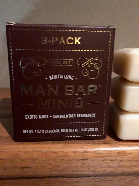 Man Bar Minis Gift Set (3 Mini Bars)