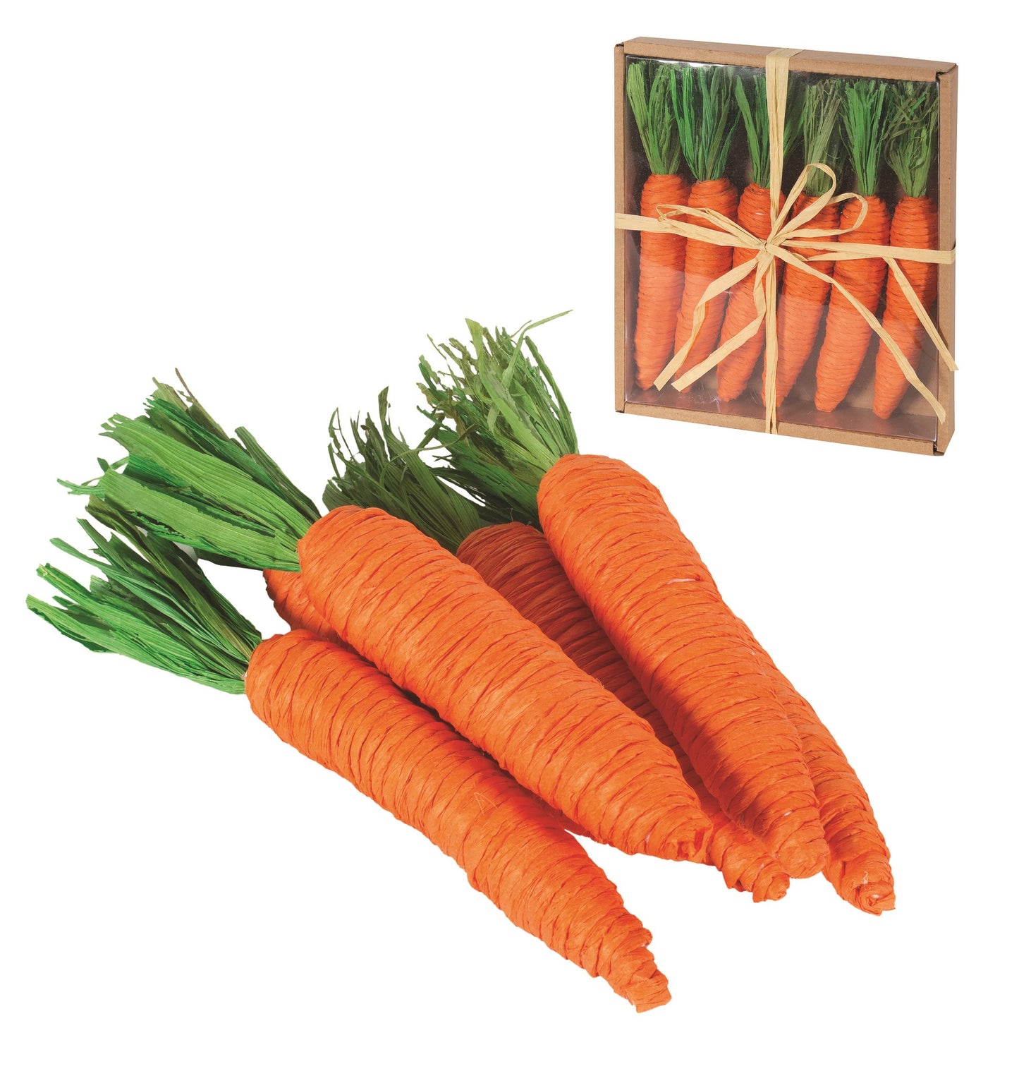 Jute Carrots Decor