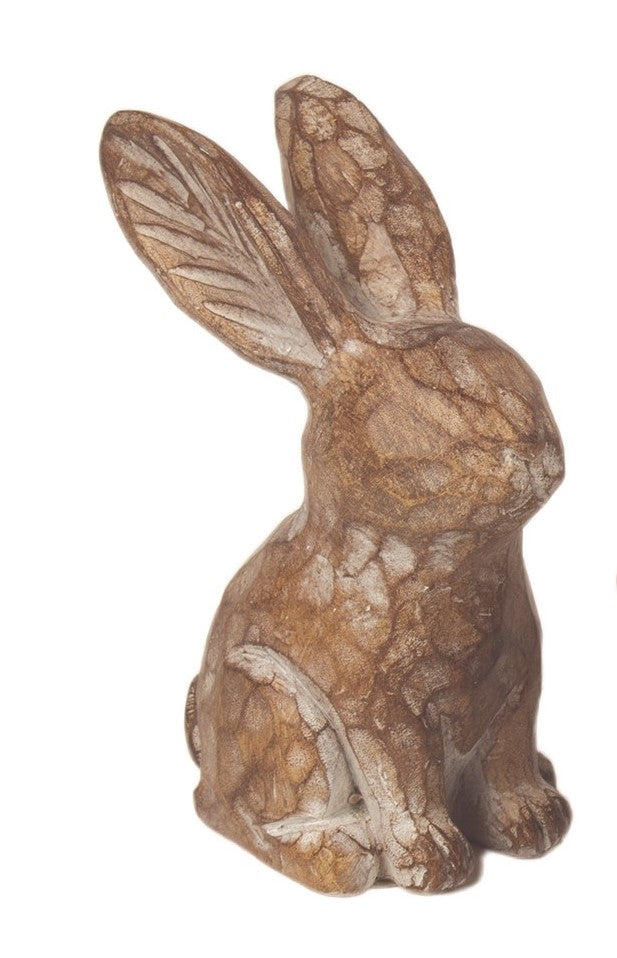 Brown Carved Bunny - Assorted Styles