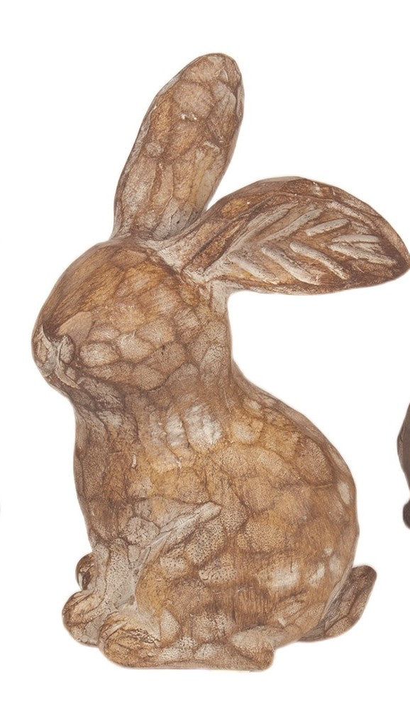 Brown Carved Bunny - Assorted Styles