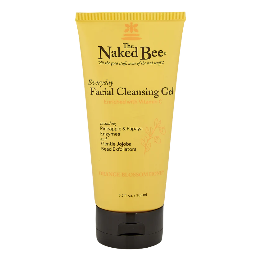 The Naked Bee Facial Cleansing Gel - Orange Blossom and Honey (2 Sizes)