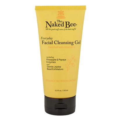 The Naked Bee Facial Cleansing Gel - Orange Blossom and Honey (2 Sizes)