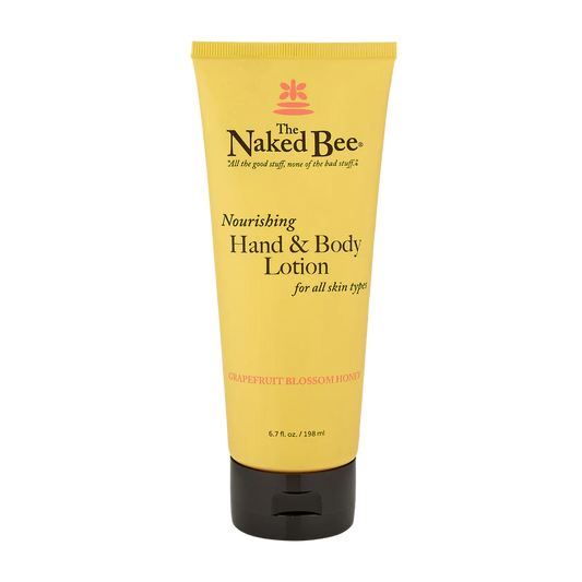 Naked Bee Hand and Body Lotion - Grapefruit Blossom and Honey (2 Sizes)