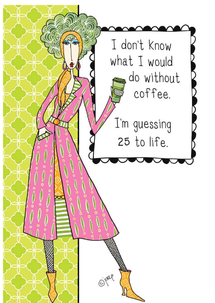 Coffee Birthday Card