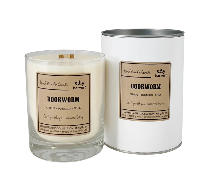 Bookworm Soy Candle - Timberflame Collection