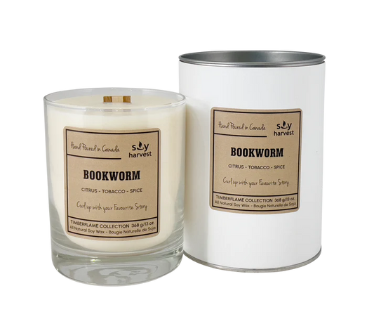 Bookworm Soy Candle - Timberflame Collection