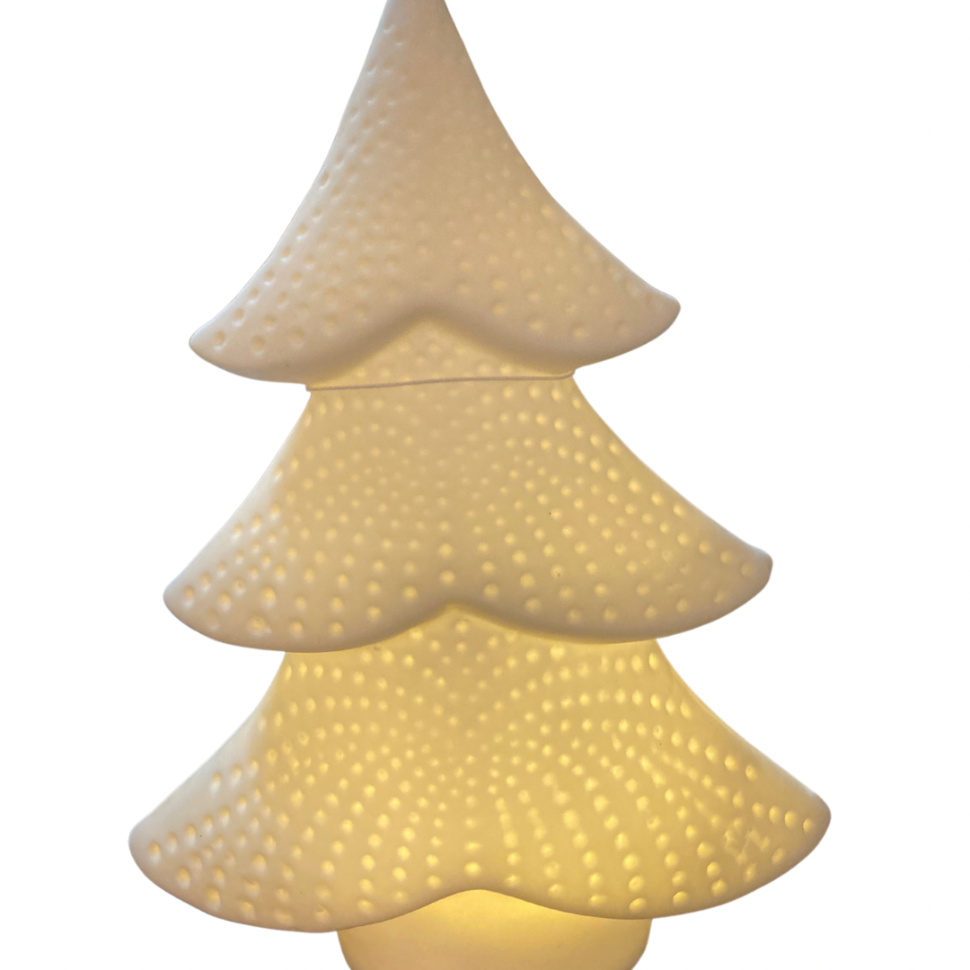 Ceramic LED Tree 8"